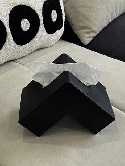 1 Peça Porta Papel Toalha Estilo Nórdico, Caixa de Lenços de Uso Doméstico Criativa, Design Minimalista para Decoração da Sala de Estar, Quarto, Mesa de Centro, Ramadã, Decoração de Quarto, Decoração Doméstica