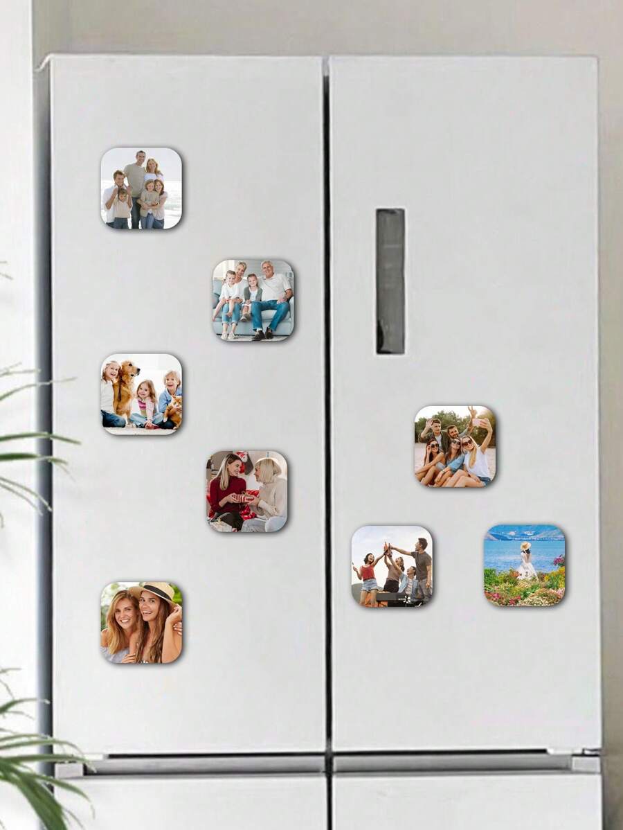 Personalized Photo Soft Square Fridge Use 2D