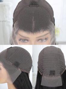 30 英寸 13x4 蕾丝前假发 人发预拔波浪蕾丝前假发 人发 180% 密度前波浪假发 人发带婴儿头发 - SNatural - 查看 11