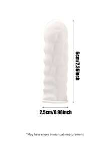 Rubber Finger Covers, Working Nail Protection With Embroidered Anti Slip And Scratch Resistant Design, Disposable Waterproof And Protective Finger Covers - Multicolor - View 7