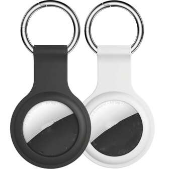 2 piezas/Paquete Funda protectora para AirTag, artículos esenciales para el día a día