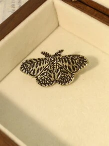 Yuan Shuo 1 件复古风格动物狐狸和燕子胸针，防滑领夹，适合情侣