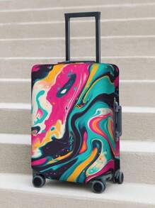 Bao đựng hành lý và thẻ có ảnh tùy chỉnh, Bao đựng vali có logo ảnh thú cưng tùy chỉnh, Bao bọc hành lý tùy chỉnh, Bảo vệ vali, Quà tặng tuần trăng mật - Nhiều màu - Xem 7