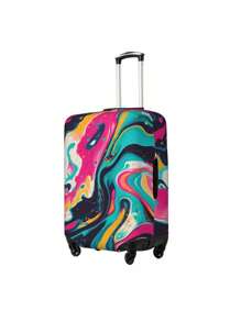 Bao đựng hành lý và thẻ có ảnh tùy chỉnh, Bao đựng vali có logo ảnh thú cưng tùy chỉnh, Bao bọc hành lý tùy chỉnh, Bảo vệ vali, Quà tặng tuần trăng mật - Nhiều màu - Xem 3