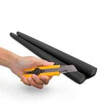 Kit 3 Adjustable Door Seals Waterproof Insect Door Protector Roller 80cm - 黑色 - 查看 4