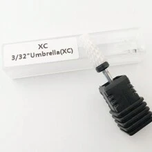 1 件套修甲套装铣刀陶瓷电钻修甲钻头去除凝胶清漆工具 TCSXPT-XC - 黑色 - 查看 5