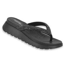 Full Style Modare Original Orthopedic Wedge Sandal With Flatform Platform Toe - Kim cương đen - Xem 1