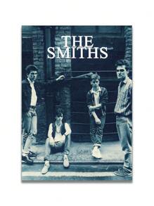 1 件，帆布印刷画，经典摇滚乐队史密斯乐队热门单曲《皇后乐队已死》复古海报，房间装饰用品，无框墙面艺术海报，客厅沙发背景装饰，门厅走廊装饰，家居装饰，卧室装饰，浴室装饰，房间装饰，办公室装饰，学校装饰，艺术礼品，PVC 硬管包装