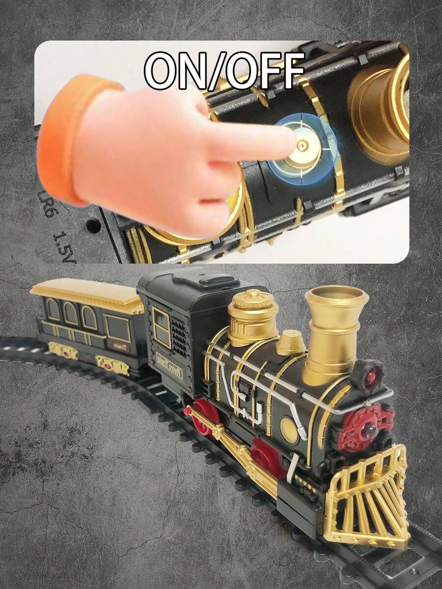 Electric Universal Simulation High Speed Railway Harmony Train Toy Gift For Kids