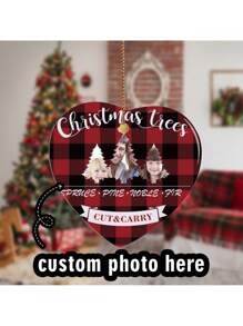 Customize Your Photo Greetings Exclusive Personalized Heart Shaped Ceramic Ornaments Custom Christmas Decorations With Photos And Names Perfect Holiday Gifts And Keepsakes To Enhance The Holiday Spirit And Create Precious Memories Birthday Graduation