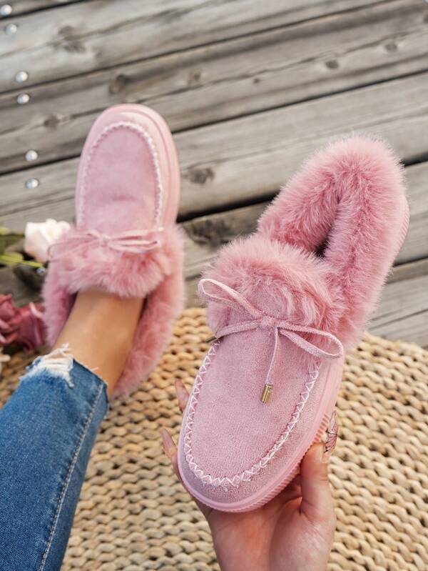 New Thick Sole Waterproof Warm Retro Ankle Boots, For Women, Suitable For Spring, Autumn And Winter, Couples Styles, Anti-Slip Snow Boots