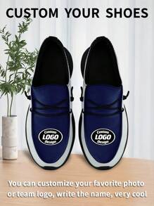 1 Pair Indianapolis Baseball Name Custom Loafer Shoes, Personalized Name Loafer Shoes, Custom Name Thick Sole Loafers Of E-TPU, Personalized Loafer Shoes, Name Loafers, Personalized Loafer Shoes For Women And Men, Unique Loafer Shoes, Christmas Gift For Mom/Dad/Her/Him/Girlfriend/Boyfriend/Wife/Husband/Friend.