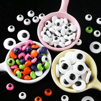 150g/85g 眼球蛋糕装饰，适合生日派对，创意趣味眼球饼干纸杯蛋糕，适合派对蛋糕装饰，不可食用，仅供装饰