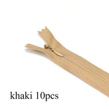 10 件 #3 尼龙隐形拉链，封闭式，多种颜色和尺寸可选，适用于连衣裙、裤子、口袋、服装配饰 - 10個 - 查看 14