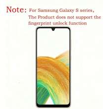 CSDZ [3 件装] Galaxy 钢化玻璃屏幕保护膜，9H 硬度，防刮，无气泡，易于安装，兼容 Galaxy S23 FE、Galaxy A15/A15 5G、A25 5G、A05s/A05、A14、A24、A34 5G、A54 5G、A14、A04e、A04/A04s、A13 5G、A23 5G、A03、A13、A14 5G。 - 無色 - 查看 5