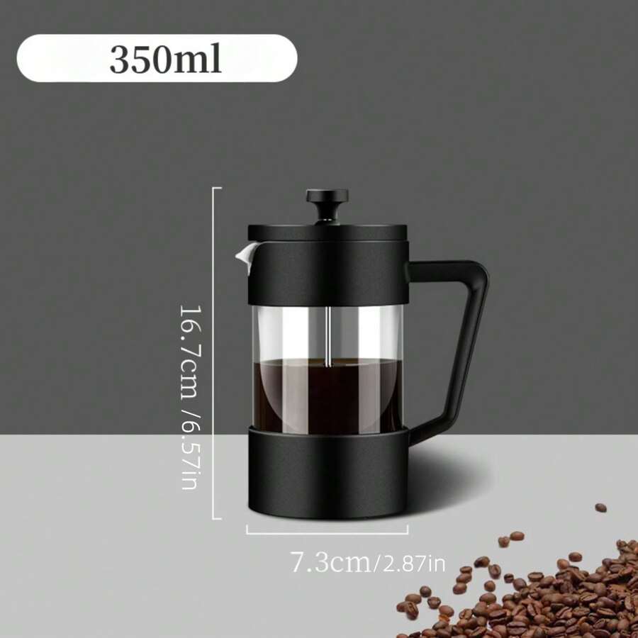 1 Piece Household French Press Filter Pot, Coffee Maker Tea Brewer