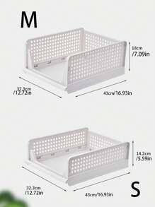 1 Stück stapelbarer Trennwand-Aufbewahrungskorb Schubladentyp Aufbewahrungsbox, Kleidungsorganizer Aufbewahrungsschrank, für Kleidung, Handtücher, Decken, Taschen, Schreibwaren A4-Papier, Küchenbedarf, Badezimmer Schmutzwäsche, Lager, Laden, Mehrzweck-Aufbewahrungsbox für Kleider, Hosen, Schuhe, Jeans, Stiefel, Schlafzimmer, Organizer, Organizer, Heimspeicher, Weiße T-Shirts für Damen, Schwarze Hosen für Damen, Winterkleidung für Damen, Kleider, Winterkleidung für Damen, Elegante Damenkleider, Weiße Bluse für Damen, Langarm, Weißer Jumpsuit für Damen, Frühlingskleider für Damen, Frühlingsoutfits für Damen, Frühling, Frühlingskleidung, Minimalistisch, Sommertops - Weiss - Übersicht 12