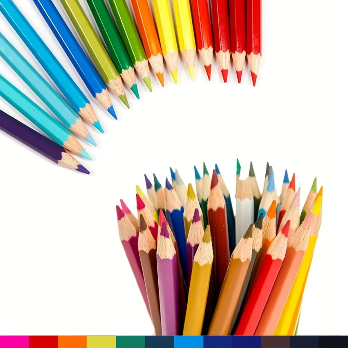 KALOUR 48 Colored Pencils, Easy Sharpening Colored Pencil Set For