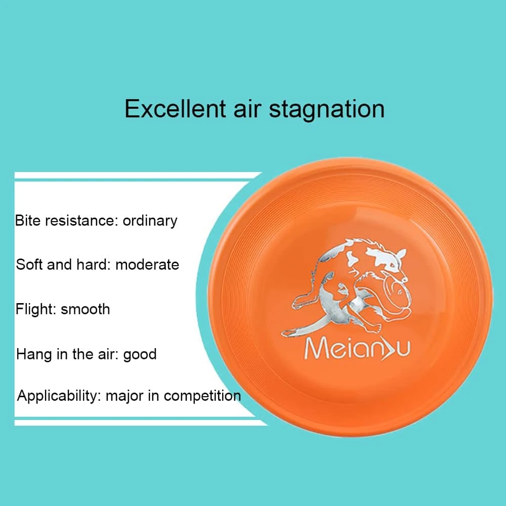 185mm Professional Flying Disc For Dog Training, Competition Standard
