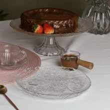 Glass Gravy Boat With Bamboo Handle 50ml Lyor Decoration 2606 - Lạc đà - Xem 8