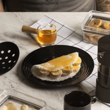 Glass Gravy Boat With Bamboo Handle 50ml Lyor Decoration 2606 - Lạc đà - Xem 4