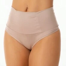 Kit 4 High Waist Panties With Low Pressure Thong - Nhiều màu - Xem 6