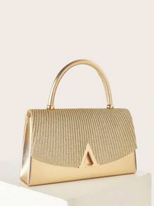 这款闪亮手拿包适合晚宴和舞会，其高端时尚的风格使其成为派对、婚礼、万圣节、舞会和正式晚宴/宴会的完美之选。它可以搭配婚纱、正式礼服、舞会礼服、生日礼服，尤其适合搭配女士舞会礼服、舞会配饰、亮片连衣裙、闪亮连衣裙和优雅连衣裙。 - 金色 - 查看 3