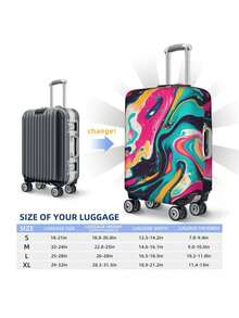 Bao đựng hành lý và thẻ có ảnh tùy chỉnh, Bao đựng vali có logo ảnh thú cưng tùy chỉnh, Bao bọc hành lý tùy chỉnh, Bảo vệ vali, Quà tặng tuần trăng mật - Nhiều màu - Xem 9