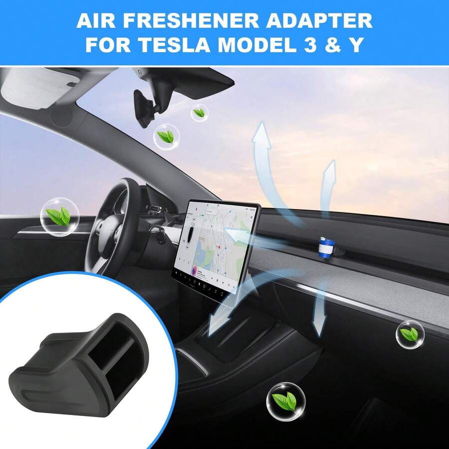 1pc Air Freshener Adapter Designed For 20172024 And 20202024 Model Y
