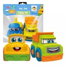 Set Of 2 Happy Cars Colorful Children's Cars Toy - 杏色 - 查看 2