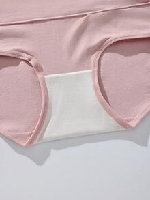 4 件套女士高腰柔软舒适圣诞老人印花内裤套装 - 彩色 - 查看 8