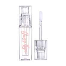 1pc 唇油保湿镜面唇油丰唇彩妆营养液体唇油透明矿物唇油美容化妆品 - 無色 - 查看 8