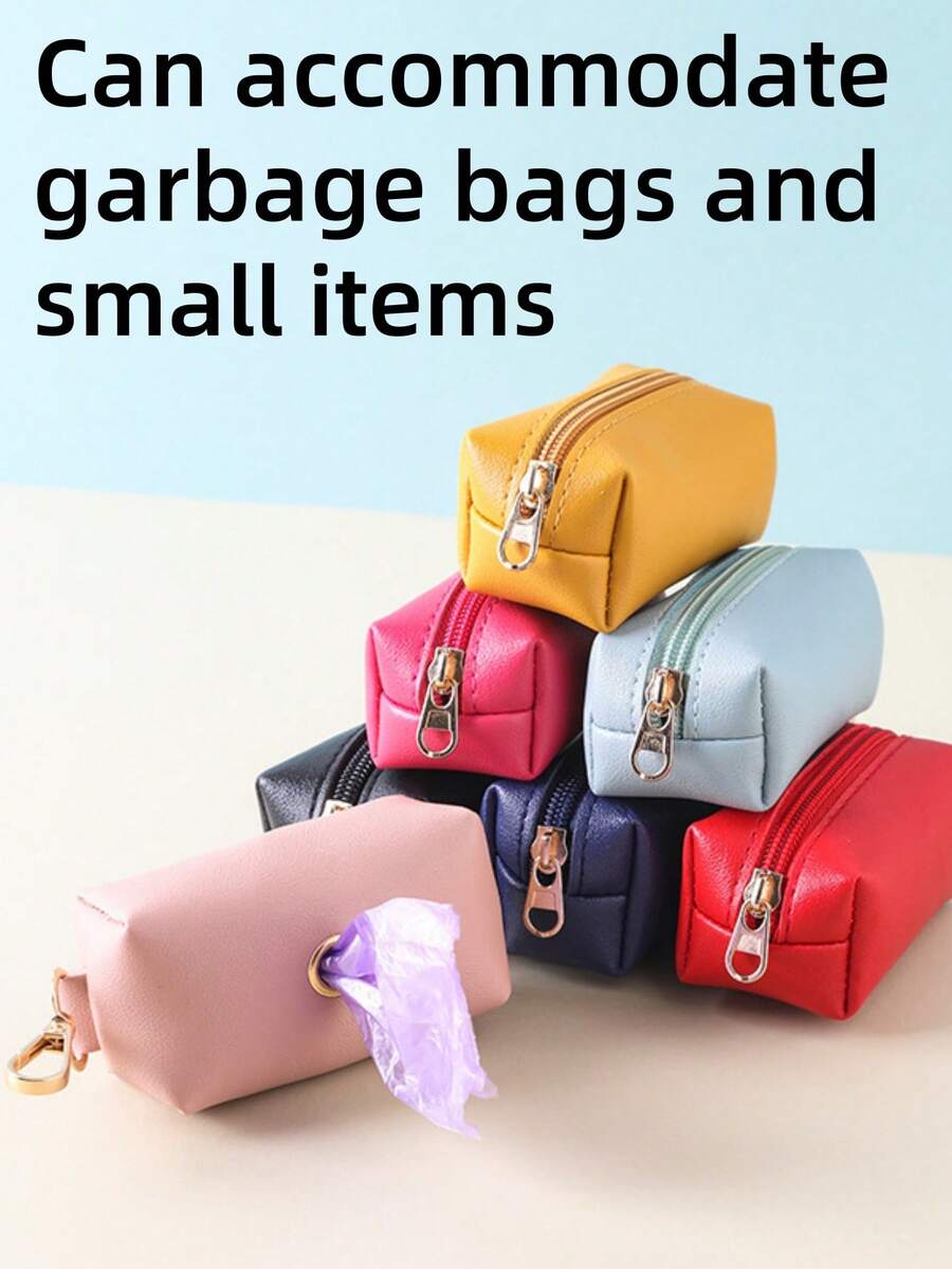 Pet Waste Bag Storage, Dog Walking Poop Bag Dispenser, Portable Carrier