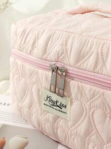 1 szt. Różowa torebka z chmurką Love, przenośna i urocza, na powrót do szkoły, na Halloween, w hurtowych ilościach, kosmetyczka, modna i swobodna, duża pojemność, przenośna kosmetyczka z zamkiem błyskawicznym, niezbędne w podróży i na wakacjach, kosmetyczki na podpaski, wkładki, słuchawki przewodowe, słuchawki, ładowarki, szminki, perfumy, produkty do pielęgnacji skóry i urody, wystrój domu, dla mamy, pielęgniarek, uczennic, prezenty świąteczne, kosmetyczka, torba, kosmetyczka, niezbędne rzeczy w podróży, kosmetyczka, kosmetyczka, duża pojemność, duża kosmetyczka, prezenty świąteczne, saszetka, podróż, prezenty dla kobiet, niezbędne dla kobiet, niezbędne w podróży, saszetka, kopertówka / mała torebka, niezbędne, organizer do makijażu, organizer do makijażu, saszetka, uchwyt na pędzle, mini saszetka, duża pojemność saszetki