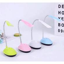 Mini Portable Desk Lamp Adjustable 360° Reading Light - Baby Pink - View 1