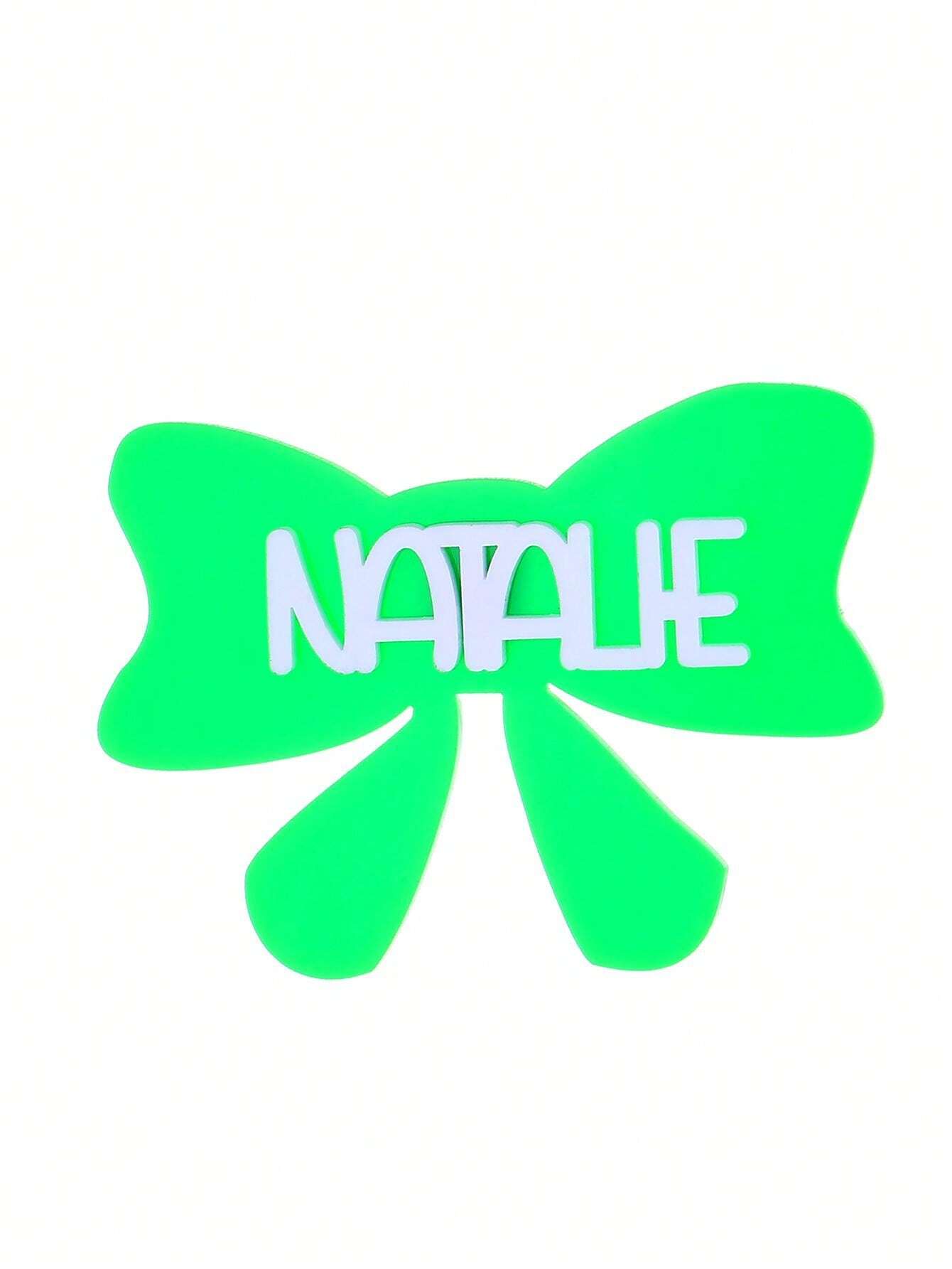 Customized Name Acrylic Backpack Charm, Fashionable & Personalised