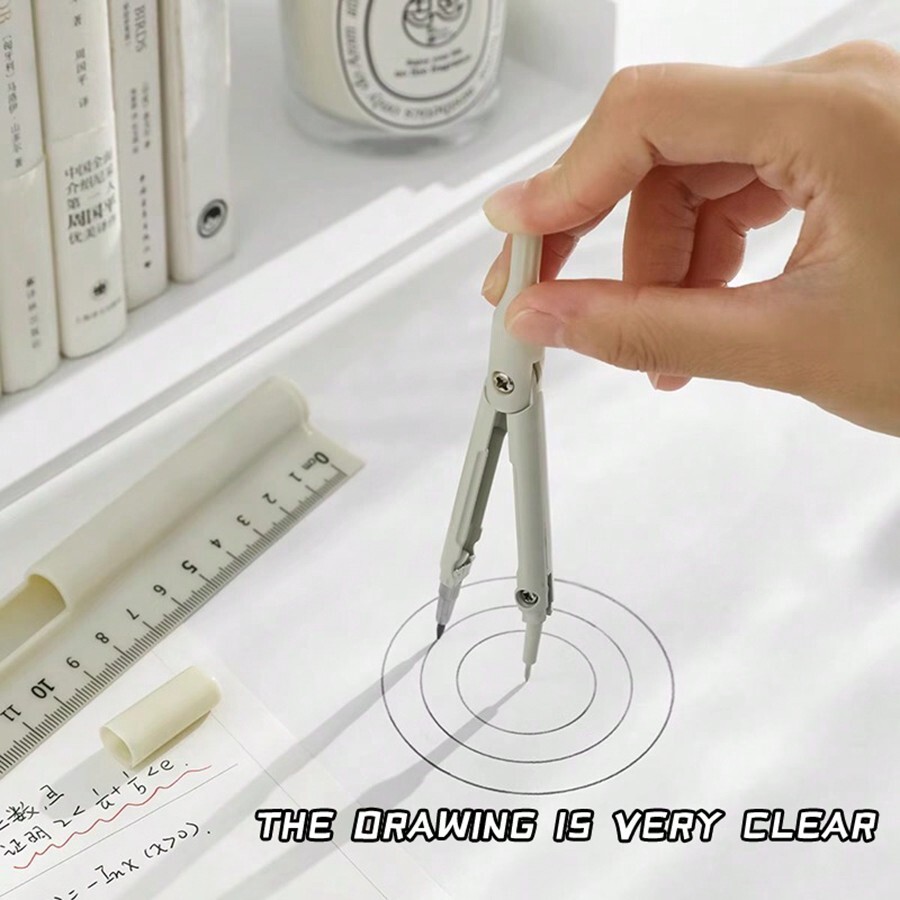 Multifunction Drafting Tool Kit, Includes Compass, Ruler And