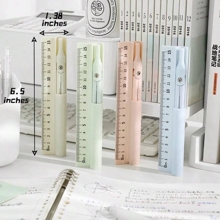 Multifunction Drafting Tool Kit, Includes Compass, Ruler And