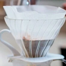 Giấy lọc cà phê trắng Hario -01 40 tờ - trắng - Xem 5