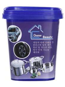 DeTODO Pasta De Limpieza Para Utensilios De Cocina De Esmalte/Porcelana/Acero Inoxidable. Removedor De Manchas De Grasa Y Óxido De Uso Múltiple 500 g - Gris Oscuro - Ver 9