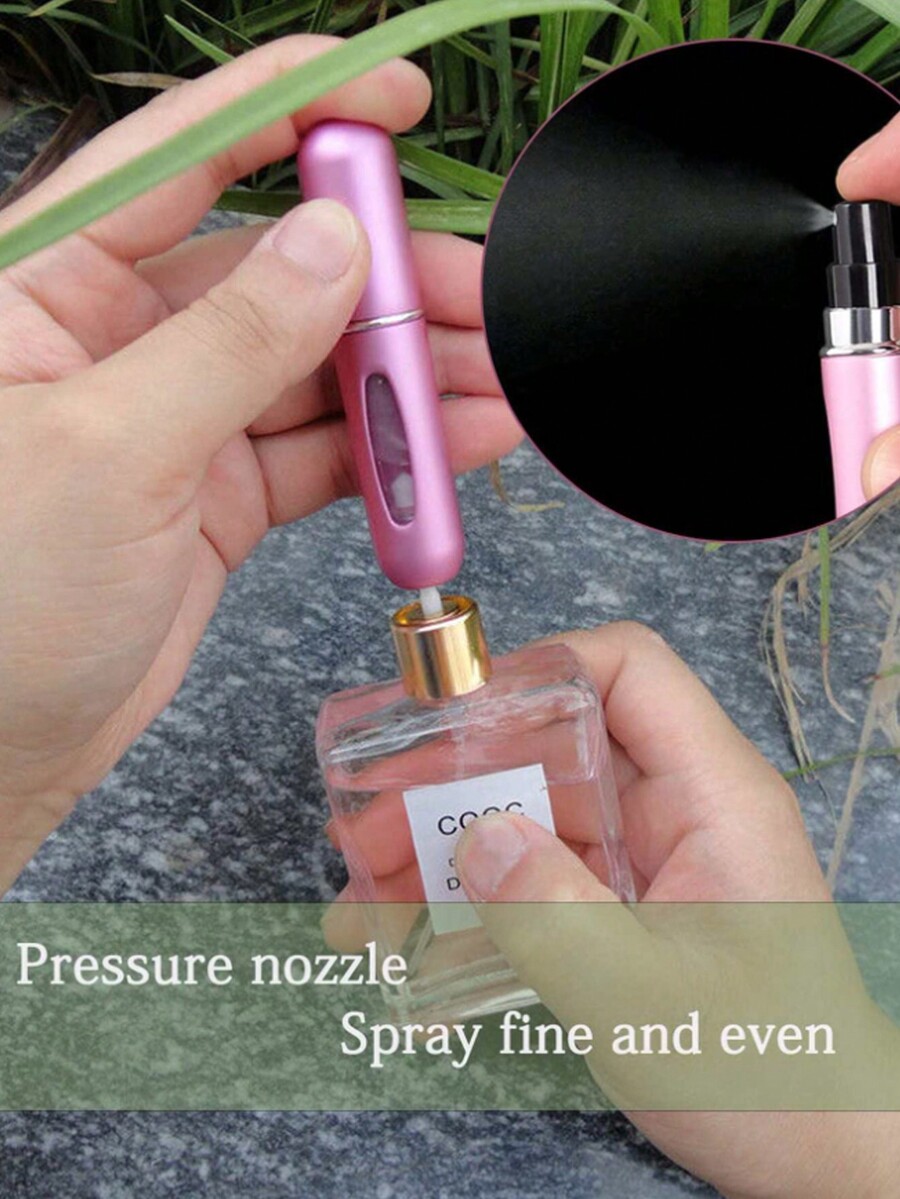 1/3/5/7pcs 5ml Refillable Empty Perfume/Essential Oil Spray Bottle