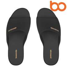 Full Style Boaonda Bia Original Orthopedic Wedge Sandal Flatform Platform Flip Flop Slide Spur Plantar Fasciitis - Negro - Ver 4