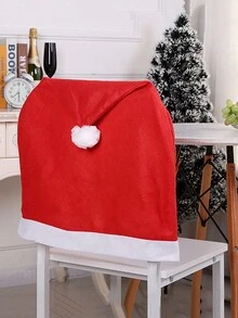 1 tấm bọc ghế họa tiết chữ "Merry Christmas", trang trí ghế bàn ăn Giáng sinh làm quà tặng tuyệt vời nhất - Nhiều màu - Xem 8
