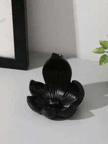 1pc Resin Creative Multipurpose Incense Burner With Lotus Flower Design For Home, Bedroom, Living Room, Office, Temple Decor Rama Decoration - Multicolor - View 17