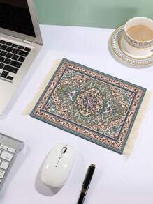 鼠标垫，原创设计电脑鼠标垫，橡胶防滑底座，带腕托，适用于办公桌配件，办公用品，办公桌配件，鼠标垫，桌面鼠标垫 - 綠色 - 查看 5