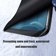 2024 Extra Large & Thick Car Windshield Snow Cover, Prevents Frost And Freezing, Winter Car Protection
