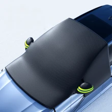 2024 Extra Large & Thick Car Windshield Snow Cover, Prevents Frost And Freezing, Winter Car Protection