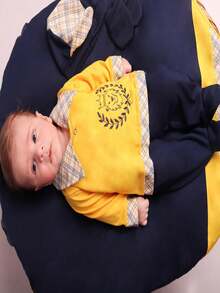 Maternity Outfit For Boy Arthur Yellow 04 Pieces Baby Clothes - Màu vàng - Xem 4