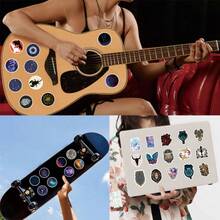 100 miếng dán hình chòm sao bằng nhựa vinyl thẩm mỹ dùng cho sổ lưu niệm, nhật ký, máy tính xách tay, cản xe, ván trượt, bình nước, máy tính, điện thoại, phim hoạt hình, mũ bảo hiểm, nhãn dán và đề can ô tô - Nhiều màu - Xem 8