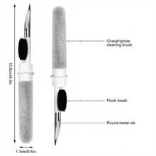 1 件装耳机清洁刷/耳塞清洁笔/键盘清洁剂/耳塞清洁笔，厨房，浴室，家居，家居供应商 - 黑色 - 查看 3